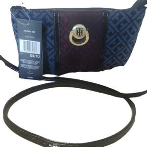 Tommy Hilfiger Blue and Violet Convertable Crossbody Bag NWT